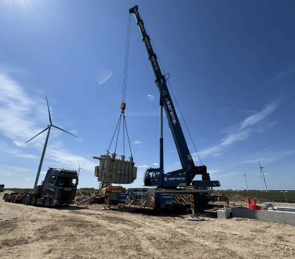 Energijos kaupimo projektų logistika – baterijų ir transformatorių transportavimas