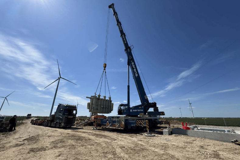 Energijos kaupimo projektų logistika – baterijų ir transformatorių transportavimas